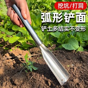 Pelle de jardin en acier inoxydable, outil pour planter des fleurs, des légumes, pour le travail du sol, la transplantation, usage domestique - Product Image 3