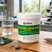 Adhésif thermique LED haute performance, adhésif silicone imperméable et isolant électriquement, colle silicone pour l'électronique