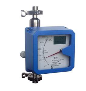 デジタルSS304 DN25ガス蒸気流量センサー水位計4-20mA液体金属管ローターフローメーターLCDディスプレイ付き - Product Image 3