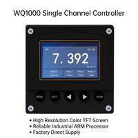 Controlador de Calidad del Agua Multiparamétrico Digital de Alta Precisión WQ1000 de un Solo Canal con Pantalla TFT a Color de 3 Pulgadas y RS485 Modbus