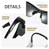 Lunettes de sport incassables TR90 à prix d'usine, verres polarisés UV400 TAC, pour cyclisme, course à pied, pêche en extérieur, pour hommes et femmes