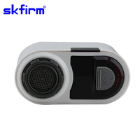 Nouveau petit adaptateur de robinet de capteur bec automatique infrarouge sans contact blanc pour robinet de bassin