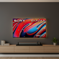 Nouvelle télévision intelligente BRAVIA 9 de 85 pouces de qualité supérieure, Mini LED QLED 4K Ultra HD, écran incurvé, caméra intégrée, Vision HDR (K-85XR90), modèle 2024