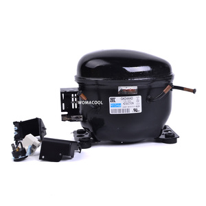 Compresor de Refrigeración de Alta Eficiencia <span class=keywords><strong>Zanussi</strong></span> ZEL GKD44AD 115V/60Hz R134A 1/6HP, <span class=keywords><strong>Repuestos</strong></span> para Refrigerador - Product Image 1