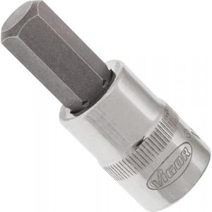 VIGOR - V2279N 3/8 ''Douille tournevis pour vis hexagonales intérieures 49mm - EAN 4047728057226 DOUILLES À MAIN 3/8" - Product Image 1