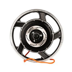 มอเตอร์ไฮบริด 3000W 17 นิ้ว คุณภาพสูง BLDC สำหรับมอเตอร์ไซค์ มอเตอร์ฮับไฮบริดแบบเปลือย 17 นิ้ว มอเตอร์ไฮบริด 17 นิ้ว - Product Image 2