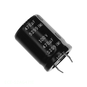 ตัวเก็บประจุแบบ Through Hole CAP ALUM รุ่น ECE-S2AG471E ความจุ 470 ไมโครฟารัด ความคลาดเคลื่อน 20% แรงดัน 100 โวลต์ แบบ Snap TH - Product Image 1