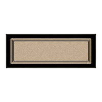 Tapis de sol de cuisine en PVC transfrontalier, tissé à la machine, avec envers en caoutchouc, antidérapant, résistant à l'huile, absorbant, anti-salissures, couleur unie