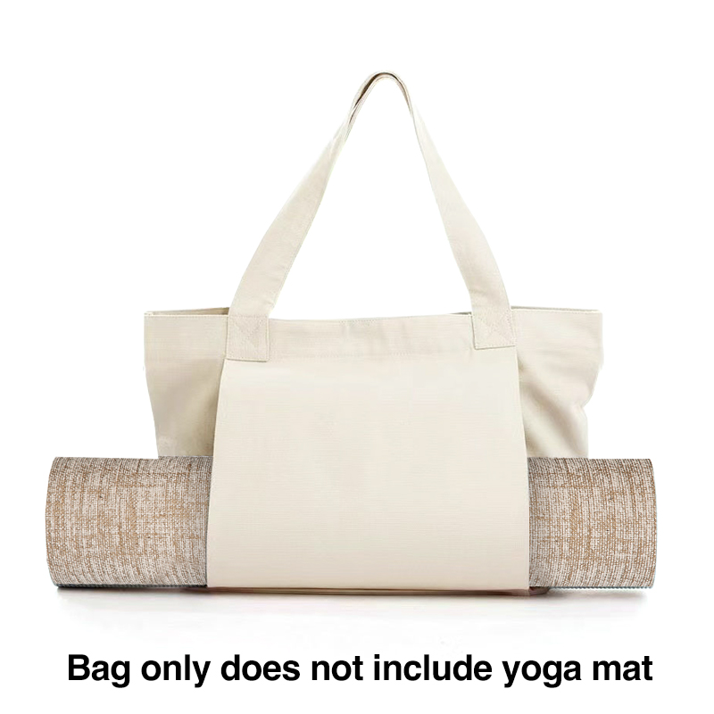white Canvas shoulder bag