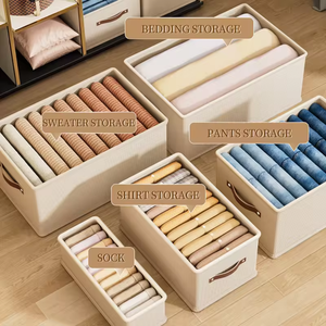 2024 ménage Offre Spéciale vêtements organisateur placard stockage lavable armoire tiroir organisateur vêtements Jeans sous-vêtements boîte <span class=keywords><strong>de</strong></span> <span class=keywords><strong>rangement</strong></span> - Product Image 6
