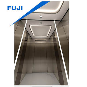Lift Penumpang FUJICL Bersertifikat CE, Lift Mobil Modern AC untuk 6 Orang, Apartemen, Hotel, <span class=keywords><strong>Supermarket</strong></span>, Kapasitas 1000Kg, Ruang Mesin di Atas Lantai - Product Image 3