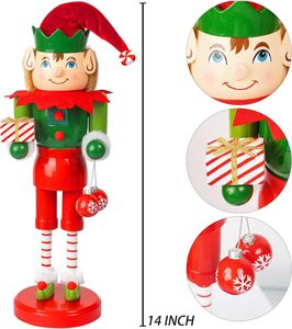 Home Decoration Christmas Party Favor Long-legged Elves Dolls Badly Plush <b>Toy</b> Handcrafted <b>Classic</b> Style Indoor Use Xmas ELF - Product Image 2