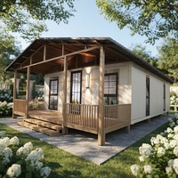 Maison conteneur pliable extensible trois-en-un pour zone touristique, avec salle d'activités mobile à double aile
