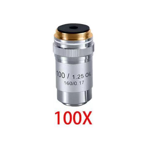 Objetivo Para Microscopio Optico De 100x hd 195 Lens for Microscopio Para Estudiantes