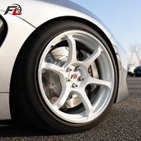 Jantes forgées monobloc 5 branches blanches brillantes 18 19 20 pouces 5x114.3 5x120 pour Honda Lexus Toyota