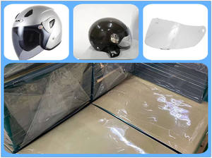 Foshan Dali Noir Pc Feuille Mat <span class=keywords><strong>DAFU</strong></span> Pc Film 0.5mm pour Casques - Product Image 6