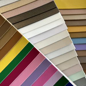 Großhandel 0,9mm Bestes PU-Kunstleder für Schuh obermaterial ien mit Baumwoll rücken für Balletts chuhe und Sofas für Damen - Product Image 1