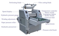 YS-YYFM520 Machine à plastifier le papier de haute qualité 2023 nouvelle mise à niveau rapide rouleau à chaud Machine à plastifier le papier plastifieuse hydraulique