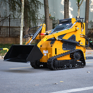 Mini Crawler Skid Steer Loader Origem Shandong Importado Briggs Stratton Motor 0.1 Cbm Balde Capacidade Alta Estabilidade Livre - Product Image 6