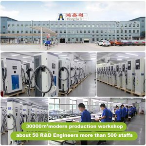 เครื่องชาร์จรถยนต์อัจฉริยะแบบติดตั้งบนพื้น 60KW 120KW 150KW  สถานีชาร์จเร็ว Chademo EV - Product Image 6