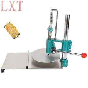 Household Pizza Dough Pastry Manual Press Machine Tortilla Maker Chapati Presser Sheeter Dough Flattening Equipment