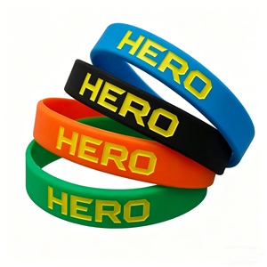 Bracelets en silicone personnalisés avec logo, bracelets en caoutchouc de silicone durables pour les événements - Product Image 1
