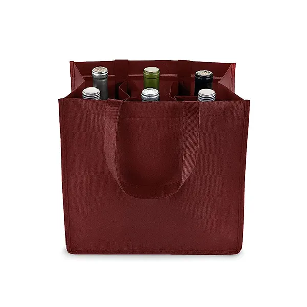 Bouteille personnalisé imprimé pas cher réutilisable chanvre cordon sachets bière 8 bouteille cadeau toile de jute jute sac à vin