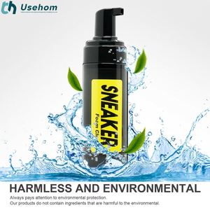 OEM blanco Sneaker Cleaner eliminar manchas de zapatos Kit de limpieza, espuma de limpieza de zapatos para tenis, lona, zapato de tela - Product Image 2