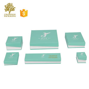 Cajas de regalo de joyería de papel pequeñas para collar, pendiente, anillo, colgante, pulsera, <span class=keywords><strong>tobillera</strong></span>, joyero, caja de embalaje - Product Image 2