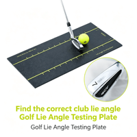 Planche d'analyse d'angle de swing de golf Qiangjian, Correcteur d'angle de face de club et d'assistance au swing de golf CN;JIN