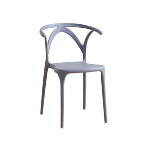 EaseNeat Design moderne Simple loisirs peut empiler des chaises en plastique de couleur pour salon salle à manger Table - Product Image 6