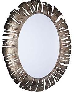 Nouveau design de miroir suspendu décoration luxe meilleure qualité en gros nouveau design avec forme ronde décoration miroir mural - Product Image 5