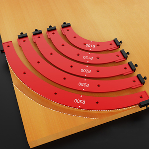 大弧修边机切割圆角模板内外角板半径R100-300圆弧角定位圆角夹具 - Product Image 6