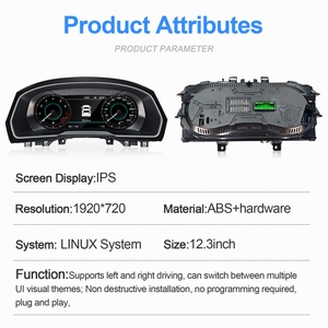 หน้าจอแสดงผล Navihua สำหรับรถยนต์ VW Passat B8 ปี 2015-2023 อัพเกรดหน้าปัดรถยนต์เป็นจอ LCD ระบบ Linux พร้อมมาตรวัดความเร็วแบบดิจิทัล - Product Image 6