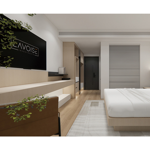 Muebles económicos para habitaciones de hotel, resistentes a los arañazos, ideales para cadenas de hoteles, conjuntos de muebles para habitaciones de hotel, aptos para motels y nuevas construcciones. - Product Image 4