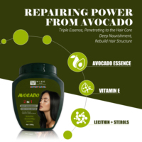 Wiseking Premium Avocado Haarmasker Crème 1000g Natuurlijke Diepgaande Hydraterende Haarverzorging Vermindert Frizz Geschikt voor Droog Haar Aangepast logo