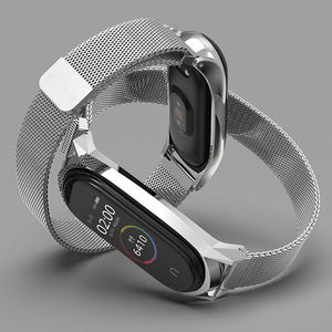Bracelet en acier inoxydable pour Xiaomi Mi Band 7 6, Correa Mi Band 4, bracelet en métal pour Xiaomi Mi Band 5 3 4 6 7 - Product Image 5