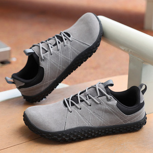 New Large Size Wide Feet Barefoot Shoes For Couples, Chunky <b>Toe</b> Lightweight Wear Resistant Hiking Shoes - Product Image 4