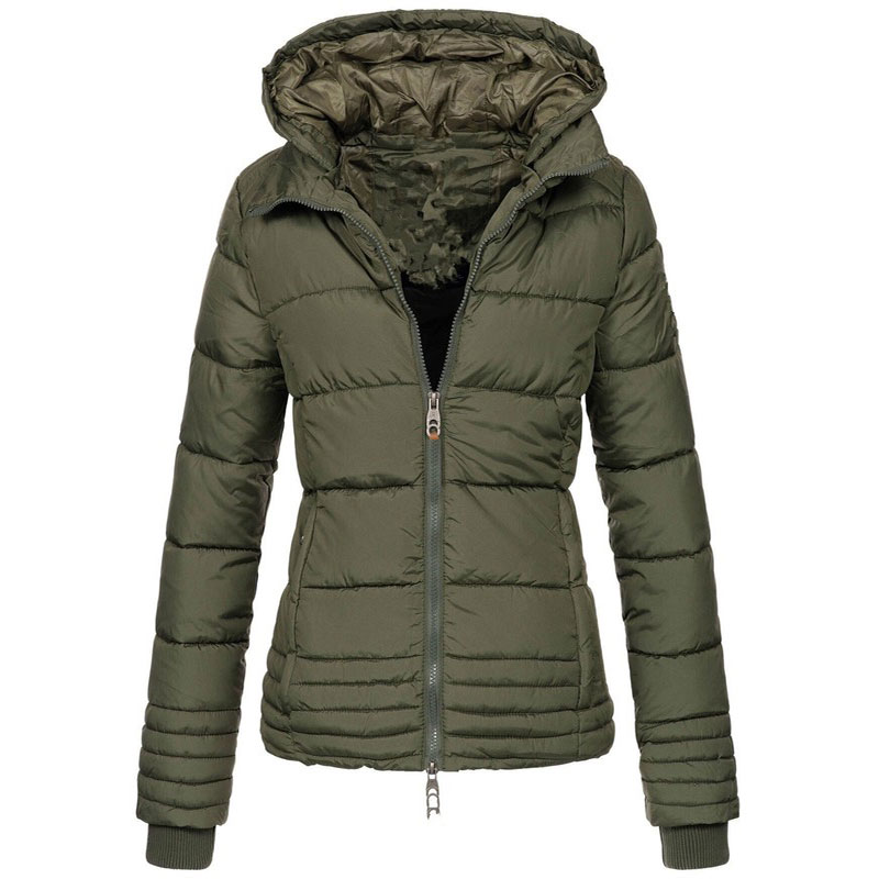 Casaco de inverno feminino com capuz, personalizado, 2022, roupas, casaco cropped, puffer, para mulheres