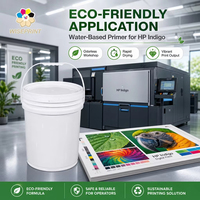 Wiseprint printer Digital, lapisan dasar cetak Digital berbasis air untuk HP Indigo komersial