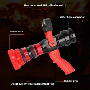 Accesorio para Equipo de Extinción de Incendios: Conector Rápido BRITISH, Pistola de Agua sin Retroceso, Flujo Grande/Pequeño - Product Image 3