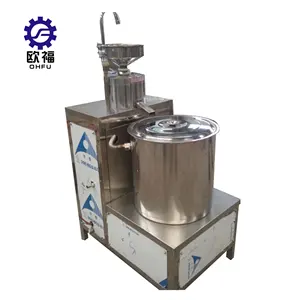 automatic tiger nuts milk making machine / soya milk grinding machine / almond milk machine pictures