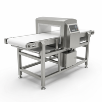 Détecteur de métaux pour l'industrie alimentaire, technologie multi-fréquence, système d'inspection intelligent par convoyeur, qualité alimentaire