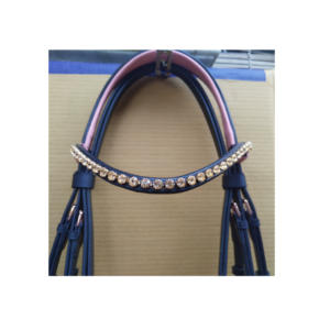 ม้าสีน้ำตาลคริสตัลสีโรสโกลด์ - Product Image 1