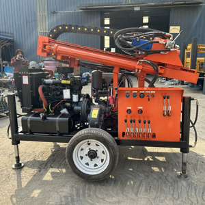 Trung Quốc Nhà máy 200M giếng khoan diesel/điện ROTARY Giàn Khoan Máy bơm nước thành phần cốt lõi cho mỏ & cũng khoan - Product Image 1