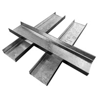 Panneaux de cloison en acier léger, profilés de plafond, matériaux de construction ignifuges et antichoc