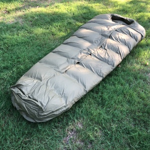 Saco de Dormir Táctico Tipo Momia Versátil para Todo Clima, con Cubierta Exterior de Microfibra Altamente Resistente al Viento - Product Image 3