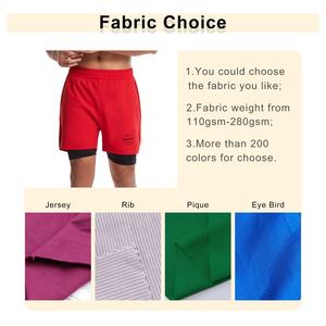 JL0630A <span class=keywords><strong>pantaloncini</strong></span> sportivi da <span class=keywords><strong>uomo</strong></span> in tinta unita 2 in 1 da corsa a doppio strato <span class=keywords><strong>pantaloncini</strong></span> <span class=keywords><strong>rosa</strong></span> attivi da <span class=keywords><strong>uomo</strong></span> con fodera interna - Product Image 2