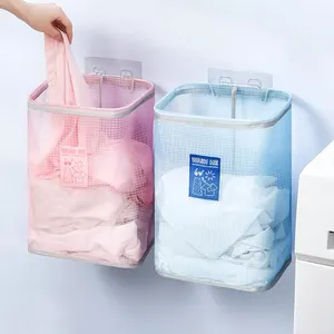 Ev çamaşır torbası depolama toplayıcı kurutma makinesi için tek katmanlı uzun boylu dikdörtgen çamaşır sepeti ve sepet