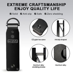 Новый стиль 2025: Ультратонкий чехол-ключница для автомобильных ключей с трекером, умный органайзер для ключей, металлический держатель для ключей на заказ - Product Image 3